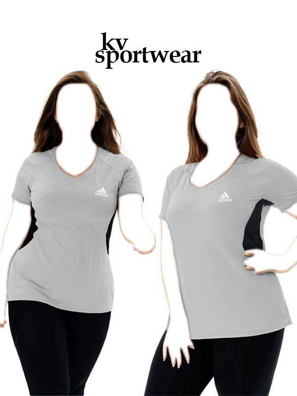 تیشرت ورزشی زنانه adidas کد 001