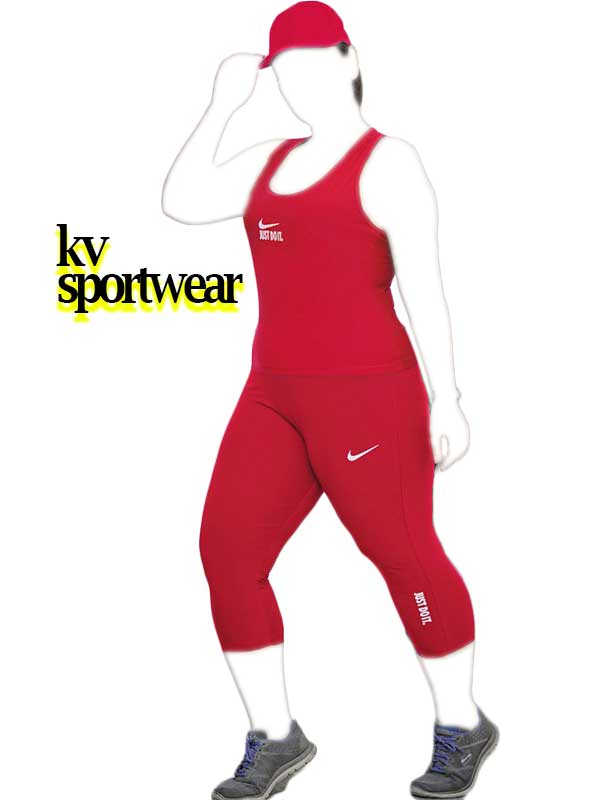 تاپ شلوارک بیگ سایز ورزشی زنانه Nike کد 002