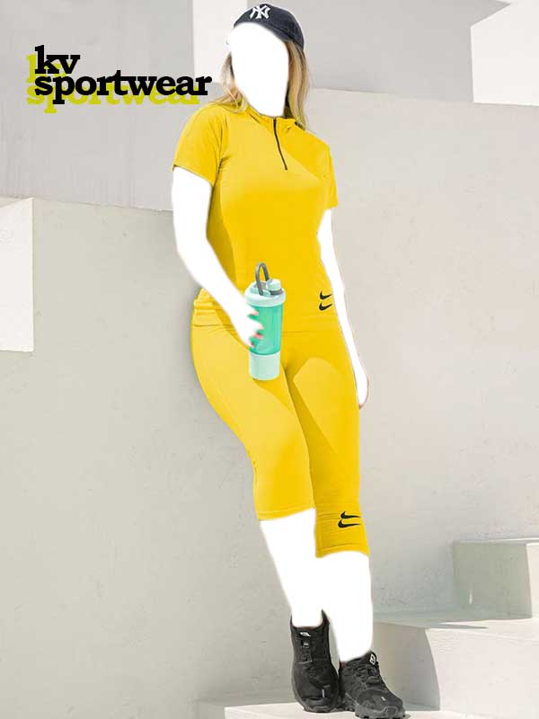 ست تیشرت شلوارک ورزشی زنانه NIKE کد 004