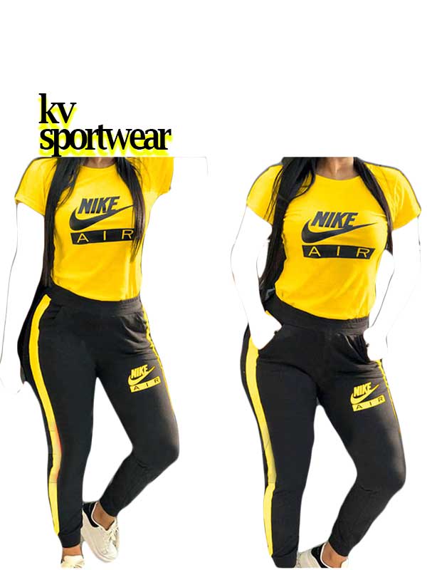 ست تیشرت شلوار ورزشی زنانه Nike Air کد 001