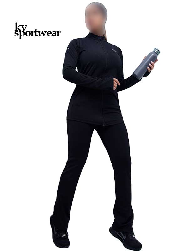 سویشرت شلوار دمپا بوت کات ورزشی زنانه Nike کد 003