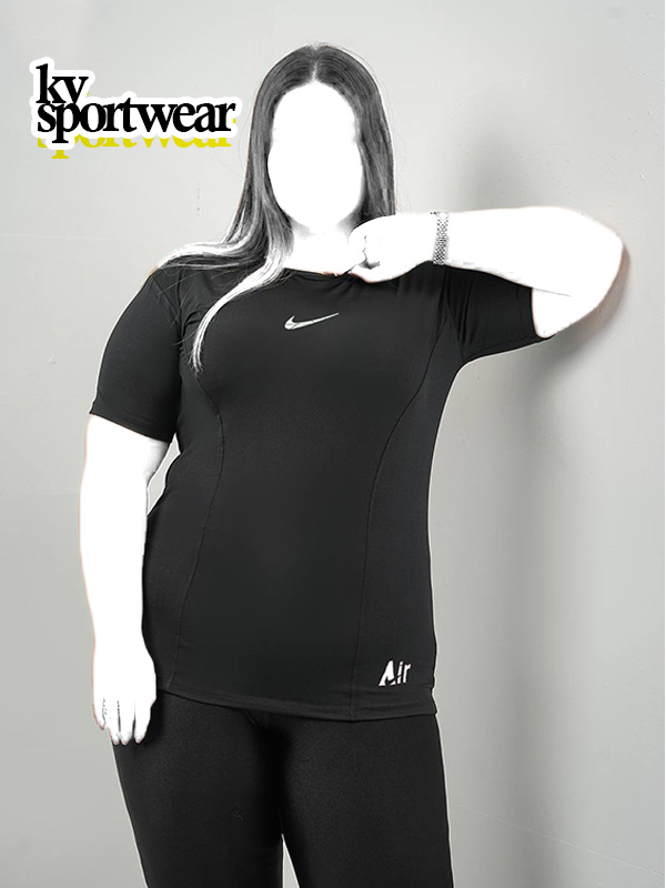 تیشرت سایز بزرگ ورزشی زنانه Nike Air کد 001