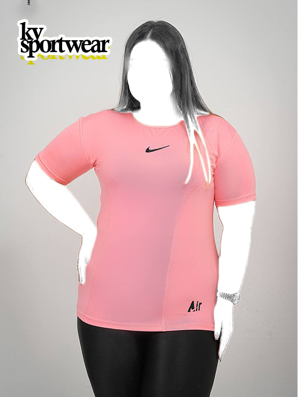 تیشرت سایز بزرگ ورزشی زنانه Nike Air کد 001