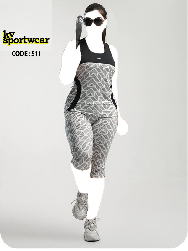 تاپ شلوارک بیگ سایز ورزشی زنانه Nike کد 0011