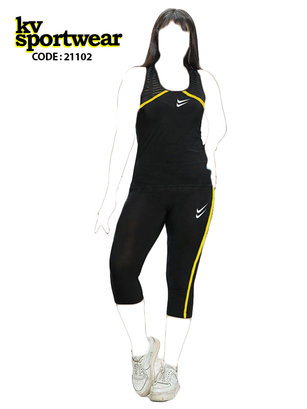 ست تاپ شلوارک ورزشی زنانه Nike کد 008