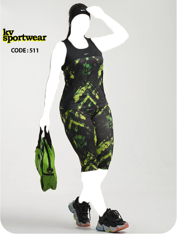 تاپ شلوارک بیگ سایز ورزشی زنانه Nike کد 009