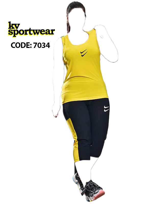 تاپ شلوارک بیگ سایز ورزشی زنانه Nike کد 006