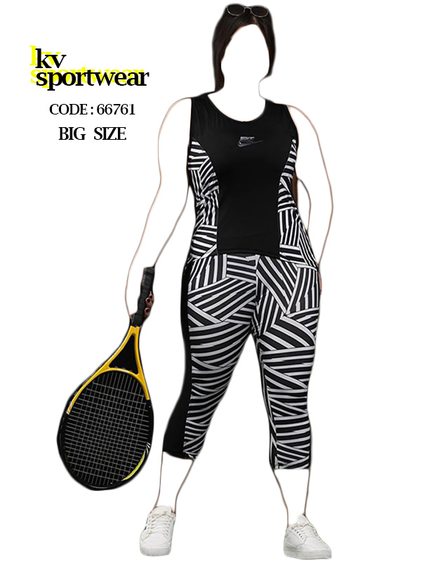 تاپ شلوارک بیگ سایز ورزشی زنانه Nike کد 003