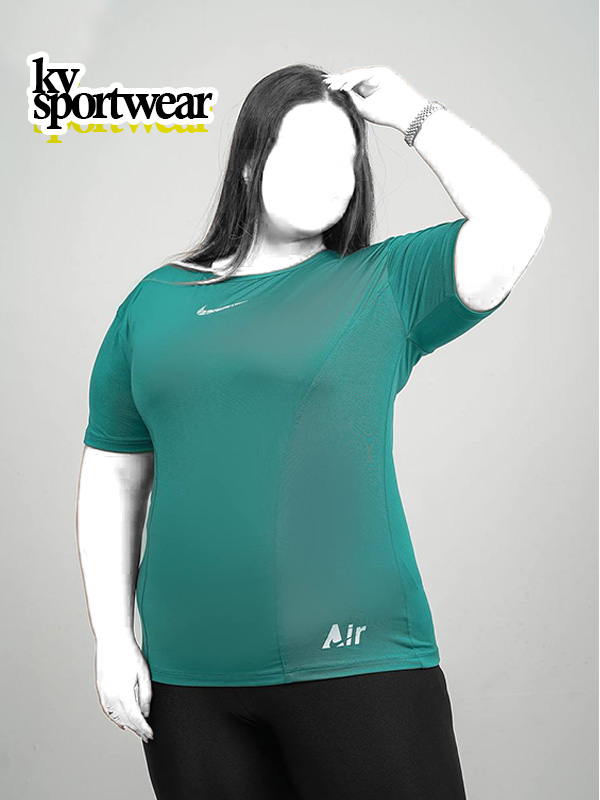تیشرت سایز بزرگ ورزشی زنانه Nike Air
