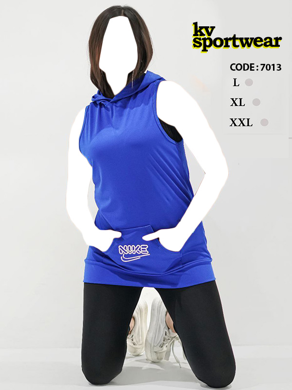 کاور کلاهدار ورزشی زنانه NIKE کد 001