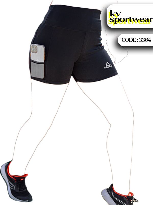 شورتک کمر پهن ورزشی زنانه کد 002