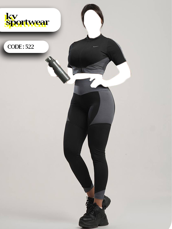 ست نیم تنه لگ ورزشی زنانه Nike کد 007